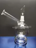 Bong de vidro globo dab rig cachimbos de água bongos de água com unha de vidro e cúpula cachimbo de fumaça cachimbos de vidro bongs recicladores zeusartshop