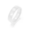 Модные черно-белые керамические кольца, ювелирные изделия, классические свадебные обручальные кольца для женщин, керамическое кольцо с бриллиантом, черный G1125