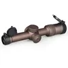 Luneta externa 1-6x24IR Riflescope com montagem de mira de 25,4/30 mm e alavanca de arremesso CL1-0408