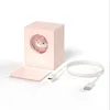 Mignon animal de compagnie suspendu cou ventilateur USB charge portable portable dessin animé lanière espace capsule ventilateur