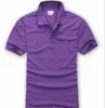 Haute qualité luxe chaud nouvelle marque Polo hommes à manches courtes chemises décontractées t-shirt classique solide pour homme Plus Camisa Polo grande taille