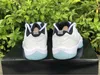 2022 Authentic 11 Low Legend Blue Athletic Shoes Men White Black 11S High Real Carbon Fiber University-Blue Sports With Original Box US 7-13