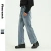 Firmranch Spring Män / Kvinnor Straight Long Long Retro Slacks JapanesKorean Style Vintage 90s Jeans