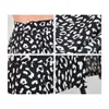 Jocoo Jolee Spring Summer Leopard Print Chiffon Skirt Sexy Split Zipper High Waist Midi Skirt Vintage Beach Party Skirt 210619