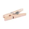 Clothing Storage & Wardrobe Mini Wooden Clothes Po Paper Peg Clothespin Craft Clips 25mm 40pcs