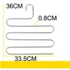 Вешалки стойки 3/5 слои многофункциональные тканевые брюки подвесные на полки без скольжения Организатор Организатор