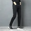 Jeans For Mens Slim Fit Pants 2020 New Classic Male Denim Designer Trousers Casual Skinny Straight Autumn Streetwear MOOWNUC X0621