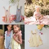 ¡Boutique! Exquisito vestido bordado de verano para niños hermosa niña Floral moda de lujo para niños pequeños es 210619