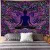 Tapestries Bohemia Mandala Hippie Tapestry Wall Hanging Beach Throw Rug Coperta Camping Travel Materasso Decorazione della casa