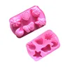 Baking Moulds 6 Even Insect Moon Love Silicone Cake Gelly Chocolate Bakery Molds Manual cold Soap Mold Pan Pastry Form Cupcake RRB11544