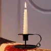 Järn står ljushållare hem matbord ljus dekoration candlelight middag rekvisita valentines dag bröllop dekorationer lla9048