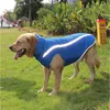 フリースライニング防水犬冬コート暖かい子犬ジャケットベストペット服アパレル犬服35 211007