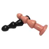 NXY Dildos Anal Toys Large Pagoda Plug for Men and Women Masturbation Device Backyard Pull Bead Chrysanthemum Massage Fun Expansion Adult Products 0225