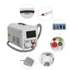 Bärbar Picosecond Laser Machine Pigment Spot Ta bort YAG Lazer Tattoo Removal Pico Lasers Device