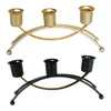 Candle Holders 3 Arms Tall Candlestick Holder Candelabra For Taper Candles Metal Wedding, Dinning, Party