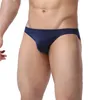 Külot Seksi erkek Külot Yumuşak Nefes İpek İç Çamaşırı Kalçalar Up Ultra-ince Jockstrap Renkli Altı Cueca