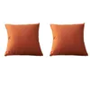 Pillow Case 2pcs Detachable Fabric Pillowcase Home Bed Waterproof Cushion All Season Easy To Clean Sofa Decorative Adjustable For Family