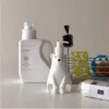 300/450/900ml Polar Bear Shower Gel Dispenser Shampoo Container Lotion Dispensing Detergent Storage Bottle Household