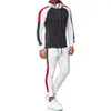 Autumn Winter Mens Tracksuit Set 2 Pcs Set Men Gradient Sweatsuits Sports Suit Gym Clothes Running Set Men Clothing Male Sets 201210