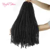 5pcs soeur Locs tressage extension de cheveux 18 pouces Micro Locs synthétique Crochet tresse cheveux Dreadlocs crochet tresses extensions de cheveux synthétiques