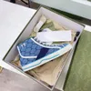 Projektanci Tenis 1977 sneaker płótno Luksusowe Buty Beżowe Niebieskie myte żakardowe dżinsy Damskie Buty Ace Gumowa podeszwa Haftowane Rocznika trampki z pudełkiem