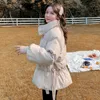 Women's Clothing Solid Cotton Parkas Outwear Korean Style Autumn Winter Oversized Coats Puffer Jacket 210923
