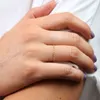 14K Catena riempita s Knuckle Minimalismo Gioielli in oro Anelli Mujer Bague Femme Boho Aneis Anello per le donne3044