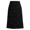 Женщины юбка бархат плюс размер кружева элегантные офисные юбки женские карандаш бандаж юбка для женщин юбки длиной колена высокая талия 210309