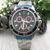 NOUVEAU 1884 Mens Sport Watch montre de luxe Montres-bracelets montre Japon Mouvement à quartz Chronographe Black face orologi da uomo di lusso Hanbelson