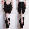 GUUDIA femmes taille formateur Shorts ventre contrôle culotte jambières d'exercices sport haut corps Shaper pantalon Shapewear 211218