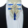 Bow Ties Original Design Tie Crystal Handmade Jewelry Business Banquet Bowtie High-end British Korean Men's Wedding Accessories