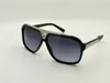 الأدلة نظارة شمسية أسود رمادي رمادي مظللة النظارات الشمسية المليونير Sonnenbrille Occhiali da sons mens yeowear shades with box