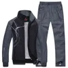 TRACKSUIT MEN PLUS STORLEK 4XL Vår Höst Two Piece Clothes Sets Casual Track Pass Sportswear Sweatsuits 211109