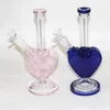 Tubos de agua de cachimba Bong Dab Rigs Junta hembra de 14 mm con recipiente deslizante Tubo de quemador de aceite de vidrio Pyrex grueso