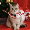 Cat Collars & Leads Fine Craftsmanship Woolen Yarn Pet Collar Neck Accessories For Holiday