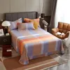 Lakens Sets 3 stks 100% Katoen Bed Blad Case Boheemse Beddengoed 265x270 Luxe Pure Bedspreien Kind Volwassen Zachte linnengoed