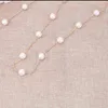 Perle Taille Or Chaîne Ceinture Dames Robe Cummerbunds Long Mince Taille Bijoux Ceintures Pour Femmes Plage Ventre Métal Cinturon Mujer G220301