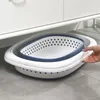 Torby pralni Nordic składane plastikowy koszyk uchwyt do kąpieli wiszący do przechowywania duży wiadro brudne pudełko orgnizer