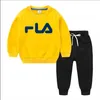 Spring Autumn Baby Boy Clothing Suits Girls Children Suit Sweatshirts Pants 2 pcs Sport Outfit Kids Set