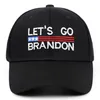 Laten we Go Brandon Geborduurde Baseball Cap Sun Katoenen Hoed Lente Zomer Herfst Winter Caps Zza12514