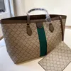 2 Pcs/set Luxury Design Tote Bag For Women Large Capacity Handbag Fashion Printing Shoulder Bag Trendy Shopping Bags Purse top
