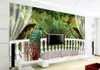Papel de pared personnalisé 3d mur de fond européen salon chambre décor à la maison HD photos stéréoscopique papier peint mural