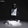 Arsthec Banksy Monkey Gorilla Resin Staty Skulptur Street Art Craft Desk Figurines för inredning Heminredning Tillbehör 211105