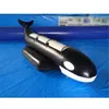 0.9mm Shark Inflatable Flying Fish Tube 3/6/10 Riders Towable Water Floating Inflatable Banana Boat With Air Pump