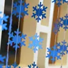 Christmas Tree Decorations 4M Twinkle Star Snowflake Paper Garlands Ornaments for Home Year Decoration Y201020