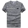 Plus size M ~ 7XL 8XL 9XL Summer Brand Tops Tees Quick Dry Slim Fit T-shirt Uomo abbigliamento sportivo T-shirt manica corta taglia grande 210225