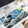 Great Wave Off Art Art Большой размер мыши натуральный резиновый ПК Компьютерная игра Mousepad Настольный коврик Gamer Pad Keyboard Mouse Pad