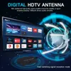 Новейшая HDTV Antenna Digital Antena TV приемник в помещении 2000 миль 35 дБ с усилителем Radius Aerial Clear Fox спутниковое блюдо