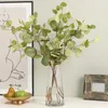 Automne Artificielle Soie Fleurs De Mariage Décoration De La Maison Plante Faux Feuilles Eucalyptus Longue Branche Faux Plantes DIY Mur Arrangement