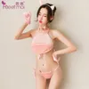 Lingeries Luxo Sexy pijamas roupas íntimas mulheres íntimas lin tai tai renda tanga de renda viu o designer calzoncillos de três pontos, roupas do tipo